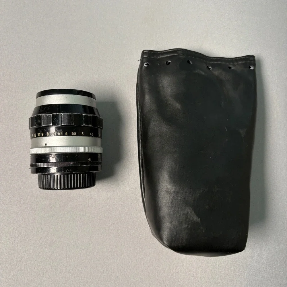 Nikon Nikkor-P Auto 105mm f/2.5 Lens Nippon Kogaku Japan 10.5cm No. 156654